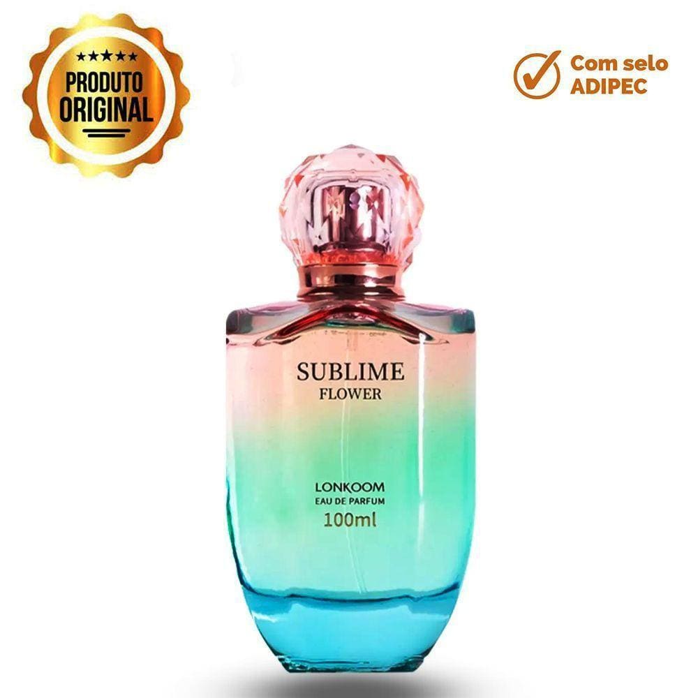 Perfume Lonkoom Flower Sublime Feminino 100ml