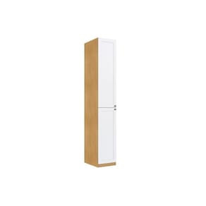 Guarda Roupa Solteiro Infinity 2 Portas Savana/Branco - Genialflex