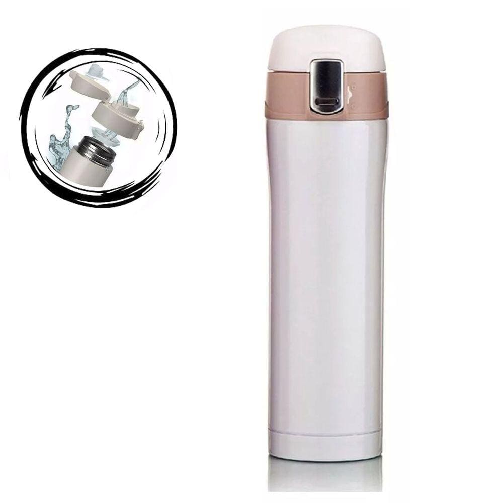 Garrafa Termica em Aço Inox Squeeze Academia 500ml