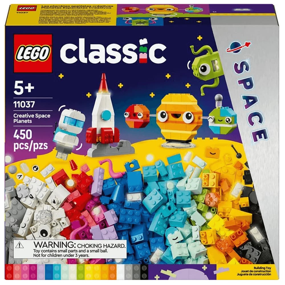 Lego Classic Planetas Espaciais Criativos 11037 com 450peças