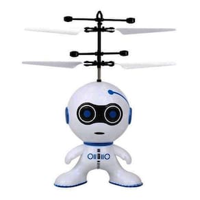 Brinquedo Mini Drone Robo helicoptero Voador Infravermelho