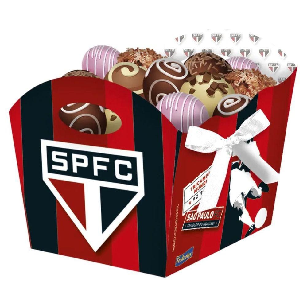 Cachepot São Paulo Time Com 8 Unidades