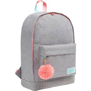 Mochila de Costas Académie Dots Cinza 7796