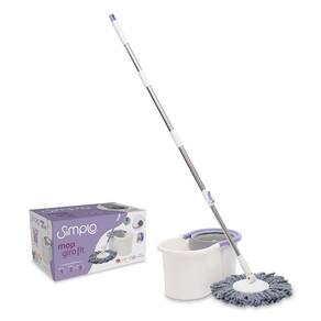 Mop Giro Fit Com Balde 8L E Esfregao - Simplo