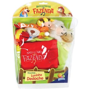 Livro Infantil Dedoches Amiguinhos da Fazenda - Todo Livro