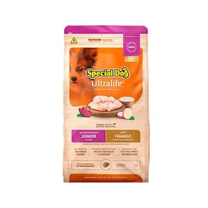 Ração Cães Special Dog Ultralife Junior Raças Pequenas Frango E Arroz 15kg