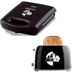 Conjunto Sanduicheira + Torradeira 110v Masterchef Mallory Preto