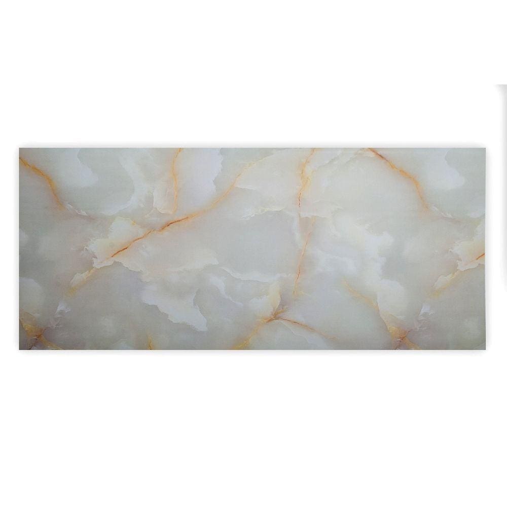 Painel de Pvc Smart Marmo Glass Mosaic - caixa com 6 Peças - Onix