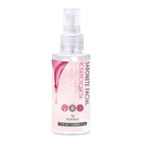 Sabonete Liquido Facial Rosa Mos E Acido Hialuronico Dokmos