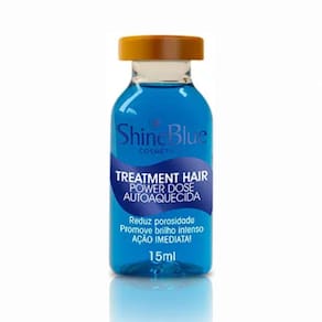 Ampoula Shine Blue Treatment Hair Autoaquecida 15Ml