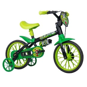 Bicicleta ARO 12 Nathor - 100010160035 PRETO/VERDE