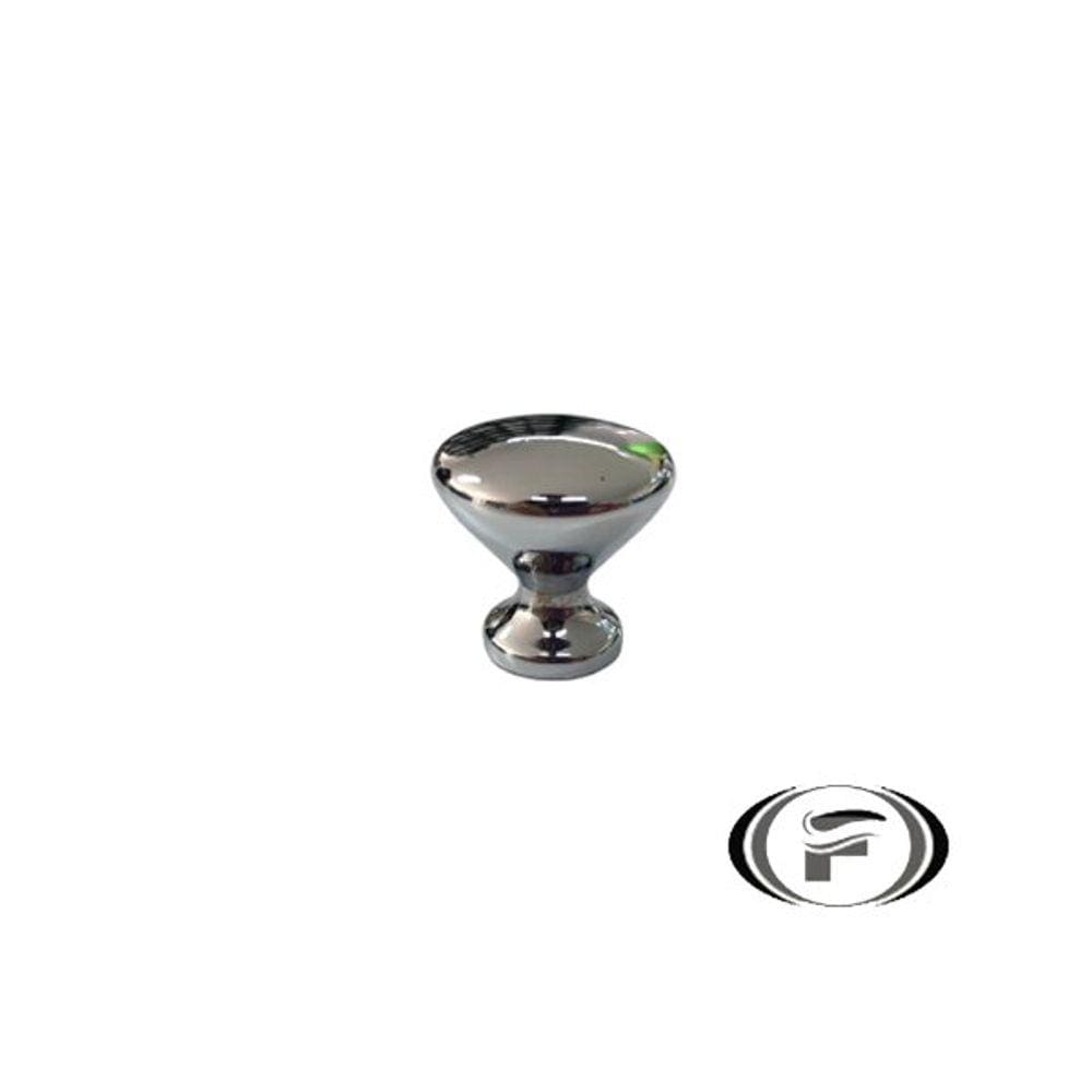 Puxador Sobrepor Cup Ponto Cromado Zen UNICO