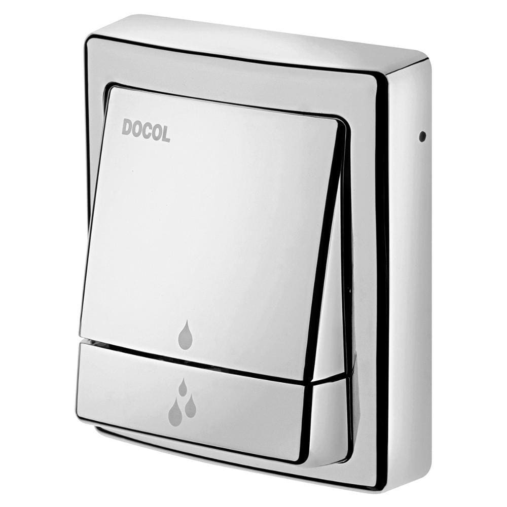 Acabamento para válvula de descarga Square Salvágua Cromado - Docol