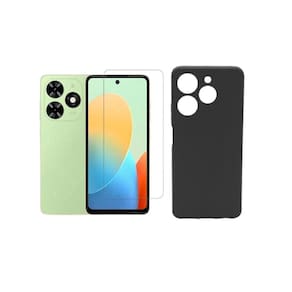 Capa + Pelicula Hidrogel Compatível Para Tecno Spark 20C