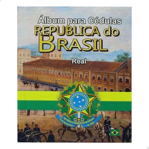 Álbum para Cédulas República do Brasil - Real