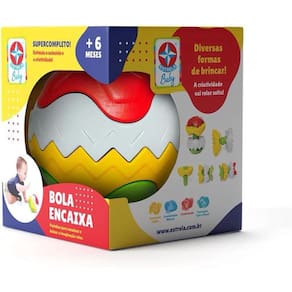Bola Encaixa Educativo Estrela