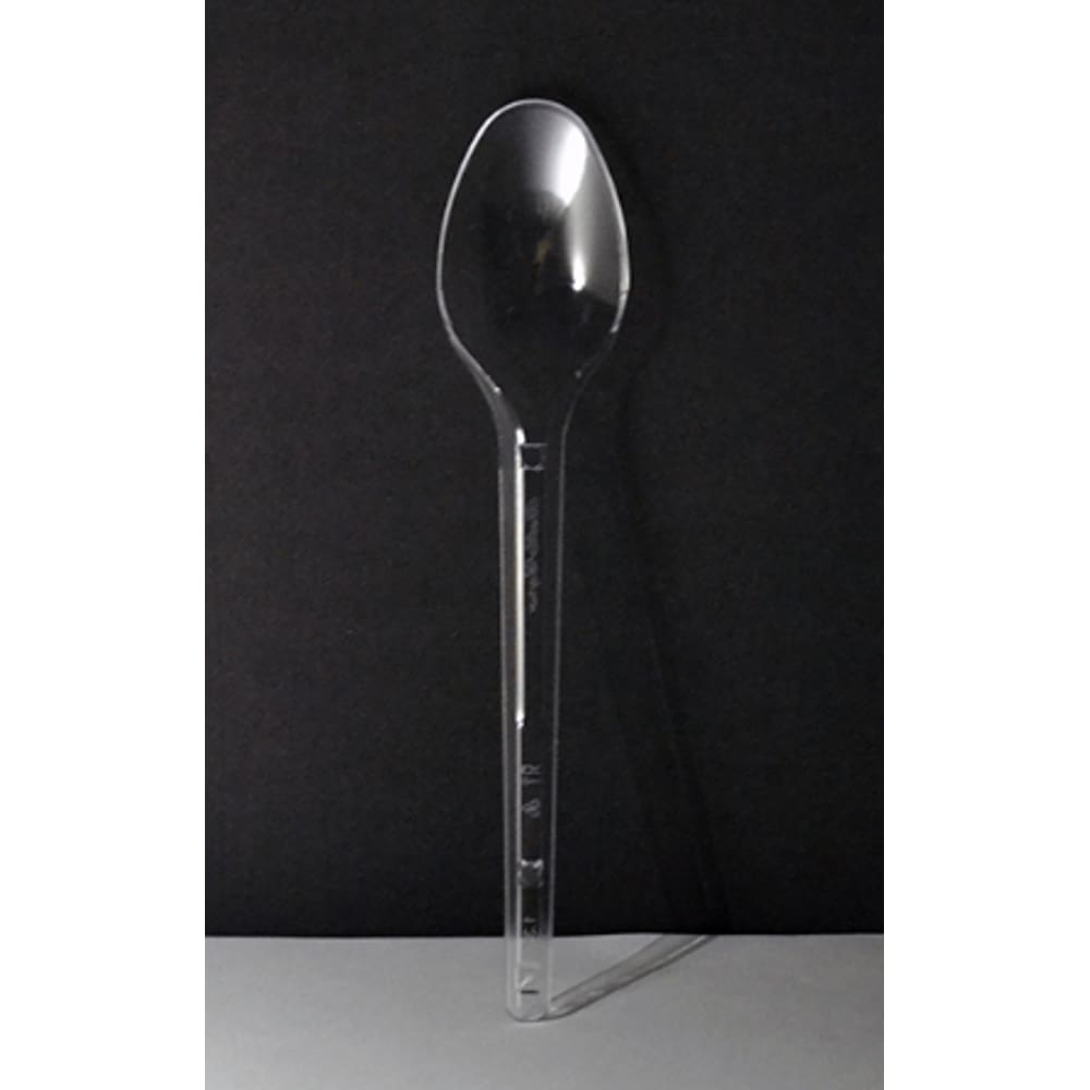 COLHER PS PARA SOBREMESA - CRISTAL - BELLO FESTAS - Pacote com 50 unidades