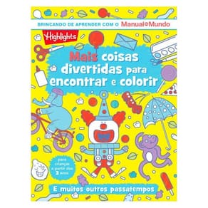Mais Coisas Divertidas Para Encontrar E Colorir - Livro 2