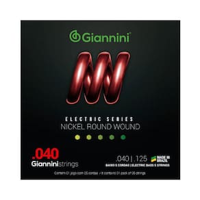 Encordoamento Baixo Giannini 0.40 GEEBRL5 - 5 Cordas