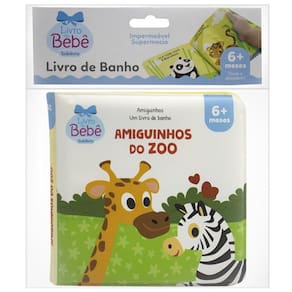 Livro Infantil Amiguinhos Um Livro De Banho  - Todo Livro
