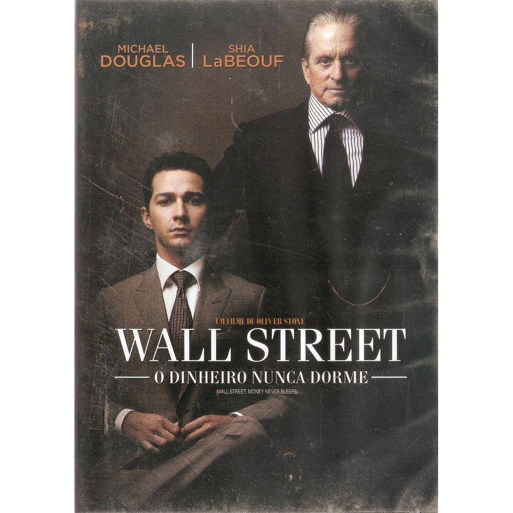 Dvd Wall Street O Dinheiro Nunca Dorme