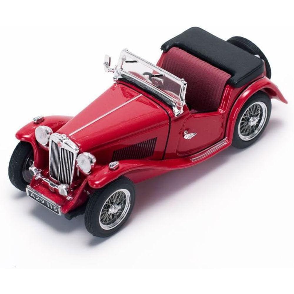Miniatura MGTC Open MG 1947 Escala 1/43 Vitesse Detalhado