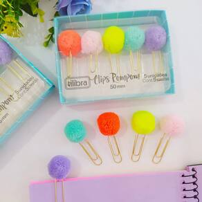 Clips TILIBRA de Pompom 5 Uni