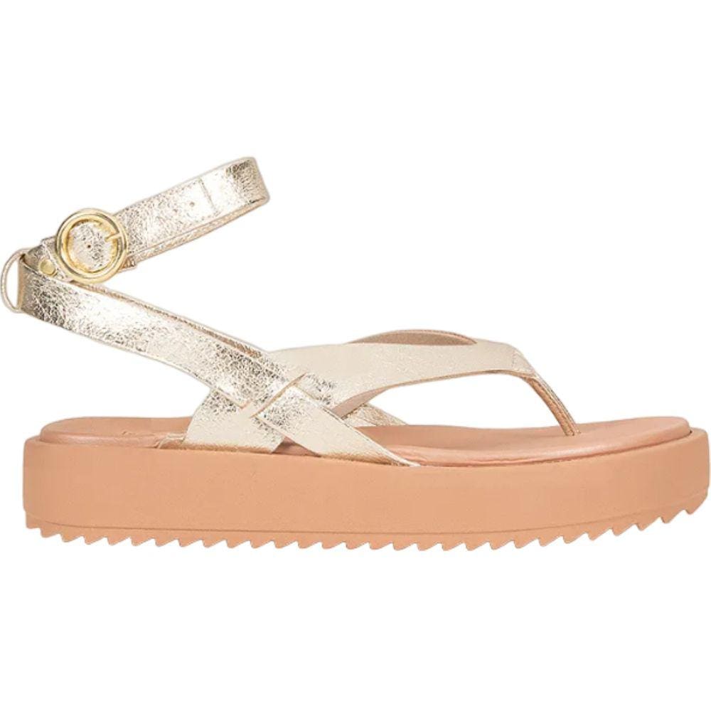 Sandália Feminina Casual Dia a Dia Flatform Moleca 5489.105
