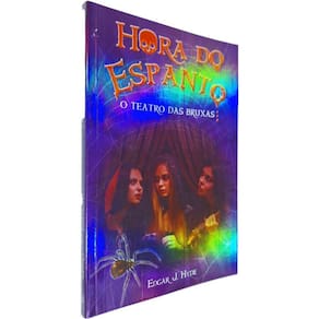 Livro Físico Coleção Hora do Espanto: O Teatro das Bruxas Edgar J. Hyde