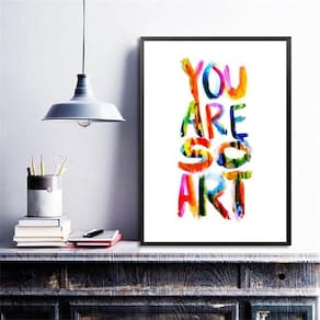 Quadro Decorativo You Are So Art 45X34Cm