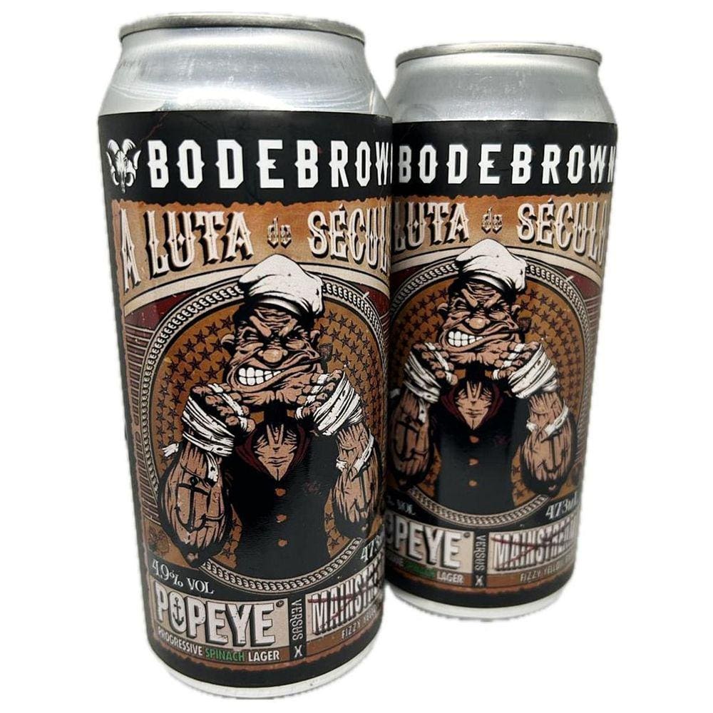 2 Cerveja Popeye Lançamento Germany Larger 473Ml Puro Malte