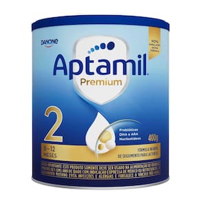 Aptamil Premium 2 Fórmula Infantil para Lactentes a Partir de 6 Mês com 400g
