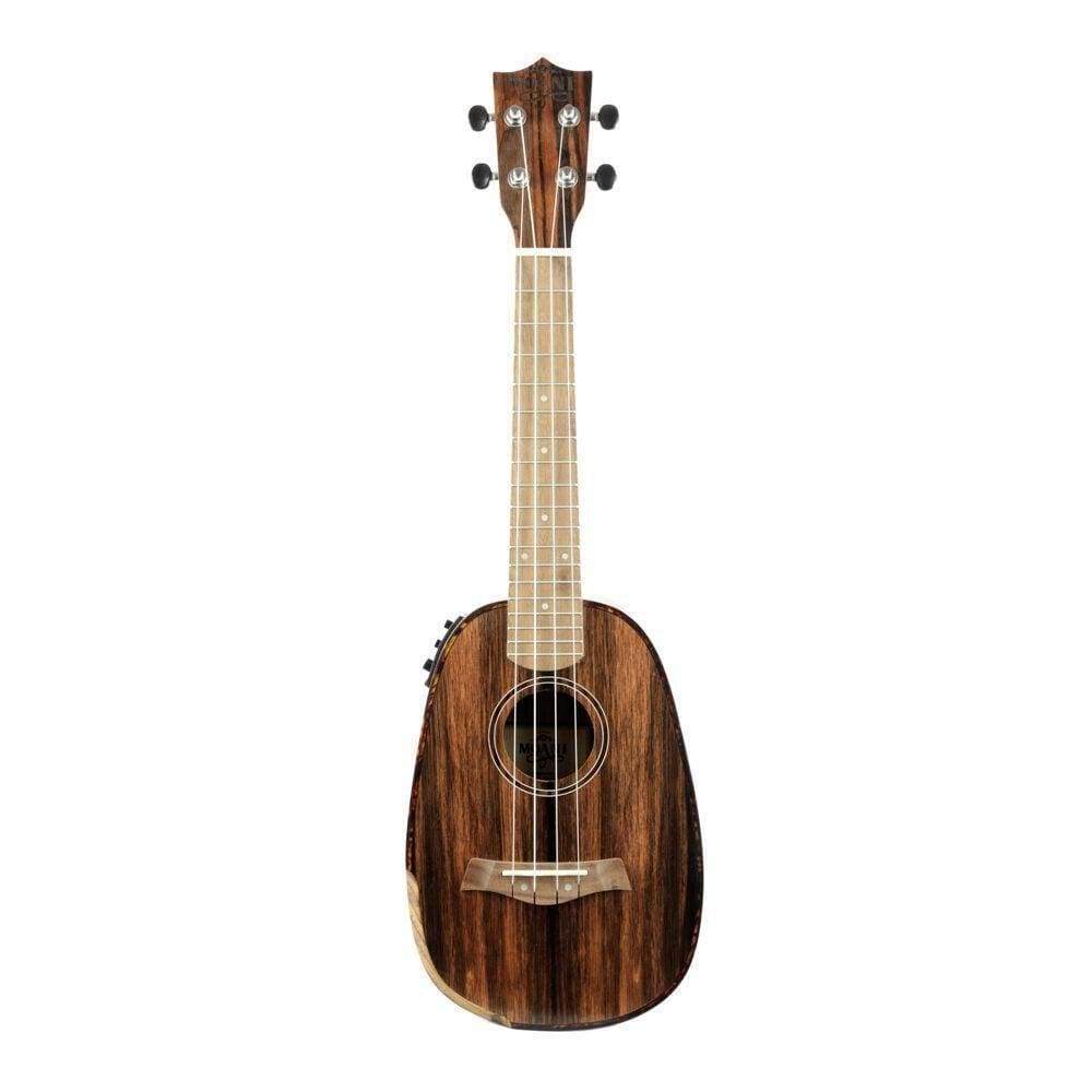 Ukulele Moani Mauna Pineapple Concerto 23\` Ebony Com Bag [f035]