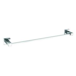 Toalheiro Fixação Dupla de Parede 50cm Linear 2030 C34 Meber Metais Cromado