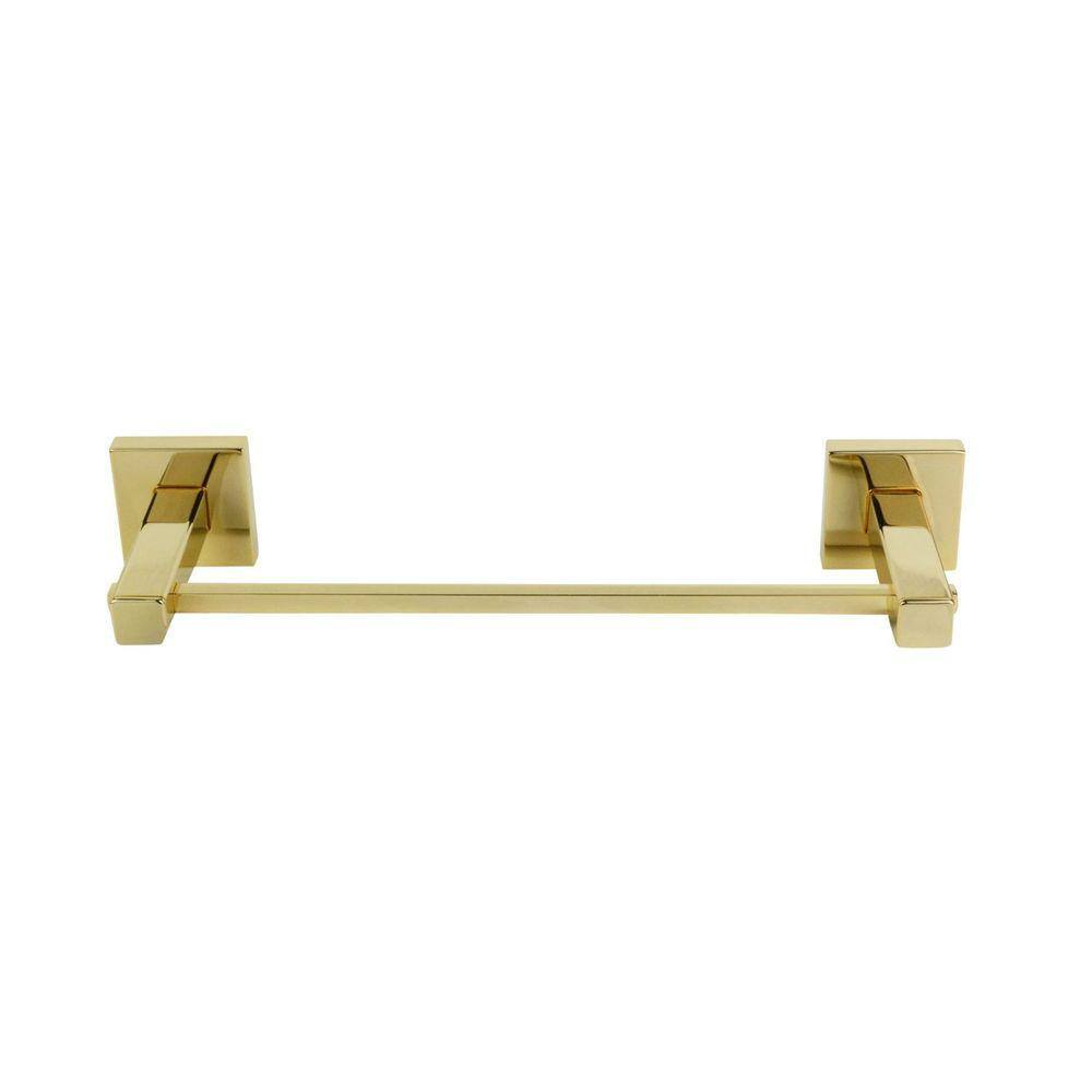 Porta Toalha de Rosto 24cm Inox Square Gold SQ12140 Ducon Metais Gold