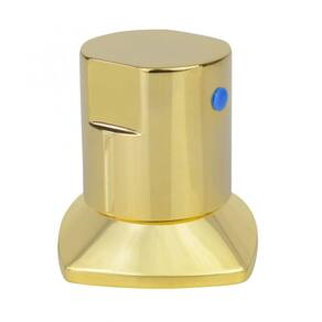 Acabamento para Registro Água Fria C44 Gold Ducon Metais Dourado