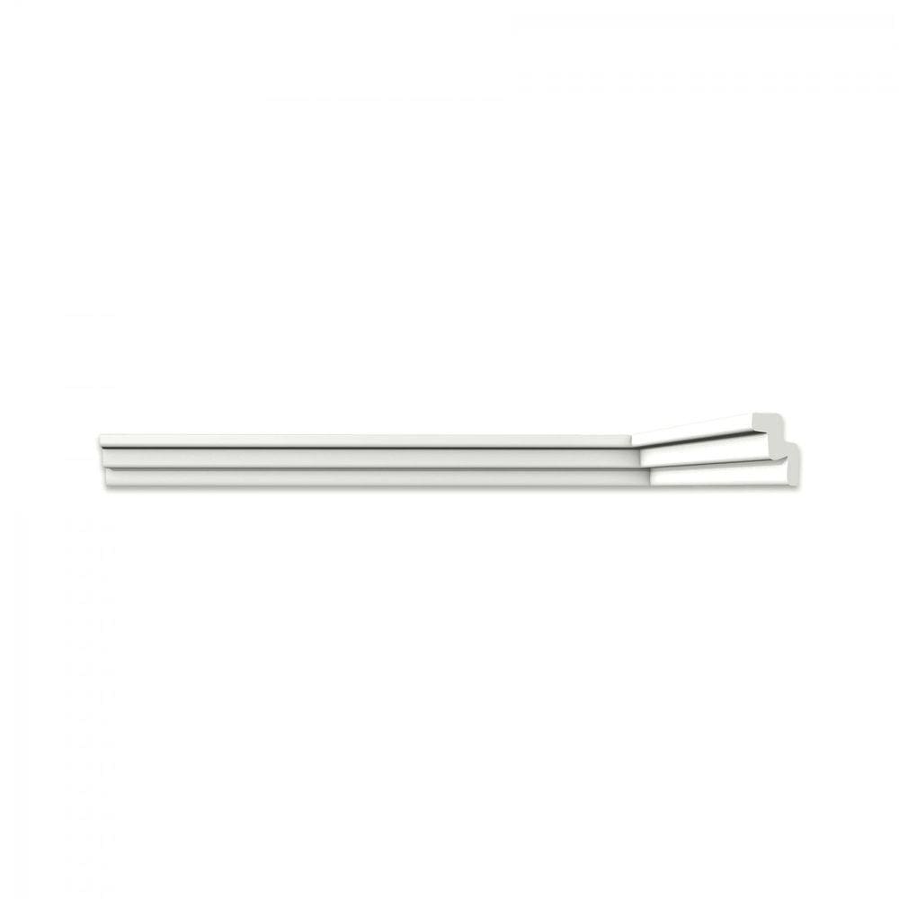 Roda Teto Perfil de Poliestireno T30 Homestar - caixa com 6 m - Branco