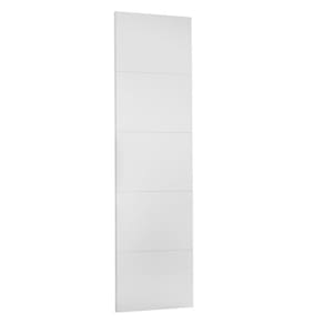 Folha de Porta Frisada 210cmx72cmx3,5cm Casablanca Branco