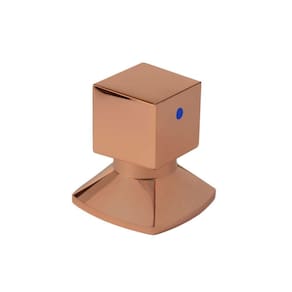 Acabamento Para Registro C46 Água Quente/Fria Rose Gold Ro7246 Ducon Metais Rosé Gold