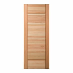 Folha de Porta Maciça 210x80cm Eucalipto PM95 Clean Cruzeiro Portas Marroml