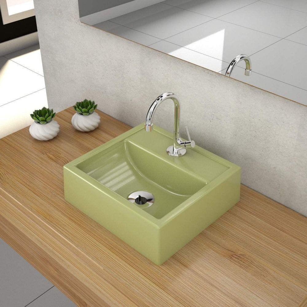 Cuba para Banheiro Q32W Compace Verde Acqua