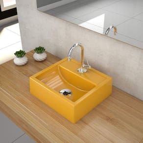 Cuba para Banheiro Q32W Compace Amarelo