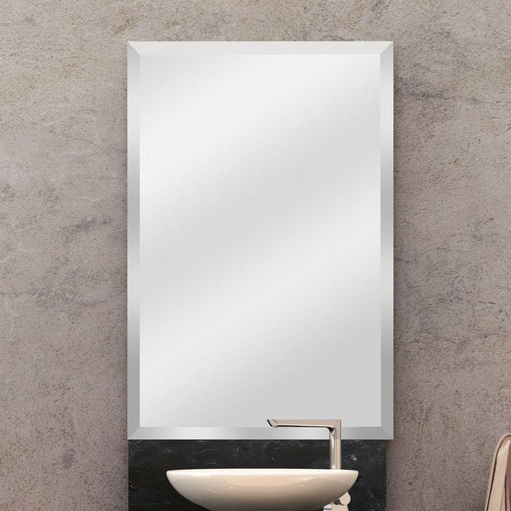 Espelho para Banheiro 50cm x 80cm Bisotê Bumi Espelhado