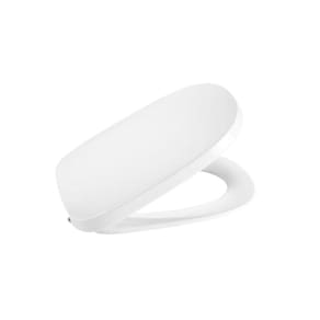 Assento Sanitário com Queda Amortecida Beyond Roca Branco Brilhante