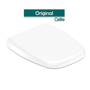 Assento Sanitário com Softclose® Fit Plus Celite Branco Brilhante