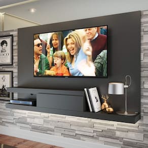Painel para TV até 60 Polegadas 1 Gaveta Home Quiditá Grafite