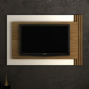 Painel para TV até 65 Polegadas Tecno Mobili Marroml