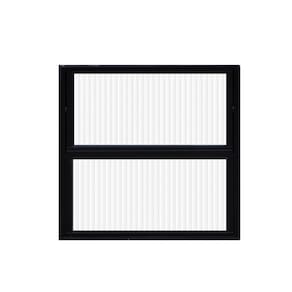 Janela de Alumínio Basculante 60x40cm Hale Esquadrias Preto