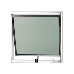 Janela de Alumínio Maxim-Ar 60x60cm Vidro Mini Boreal Plus Brimak Brilhante