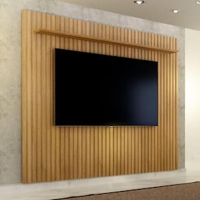 Painel Suspenso 227,6 Cm Vitória 100% Mdf Cinamomo